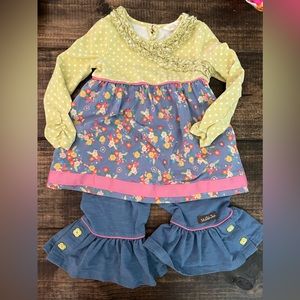 Matilda Jane 18-24 Months Matching Set, Floral Print